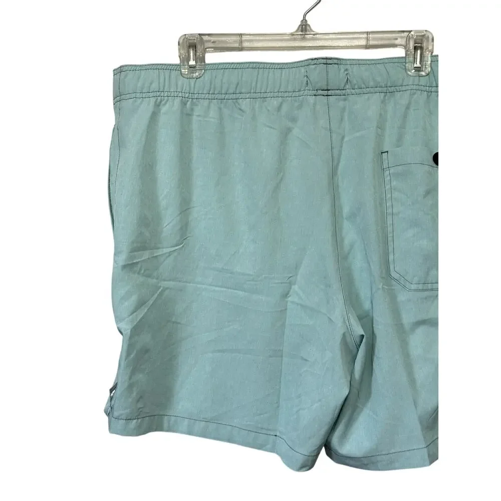 Mr. Swim Green Draw String Swim Trunks XXL 6.75